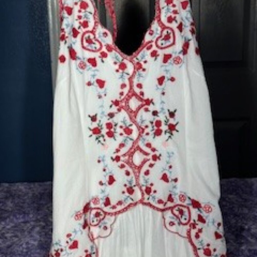 NWT Free People Valenciana Midi Dress - Picture 2 of 13
